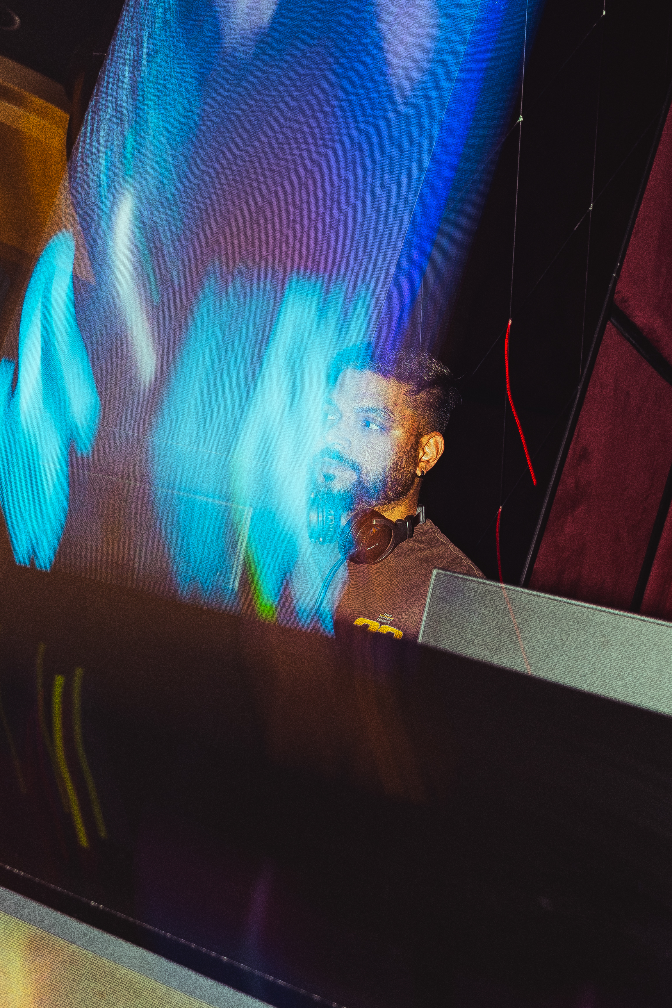 DJ performing at Shoukeen Luxury Indian Lounge Dubai