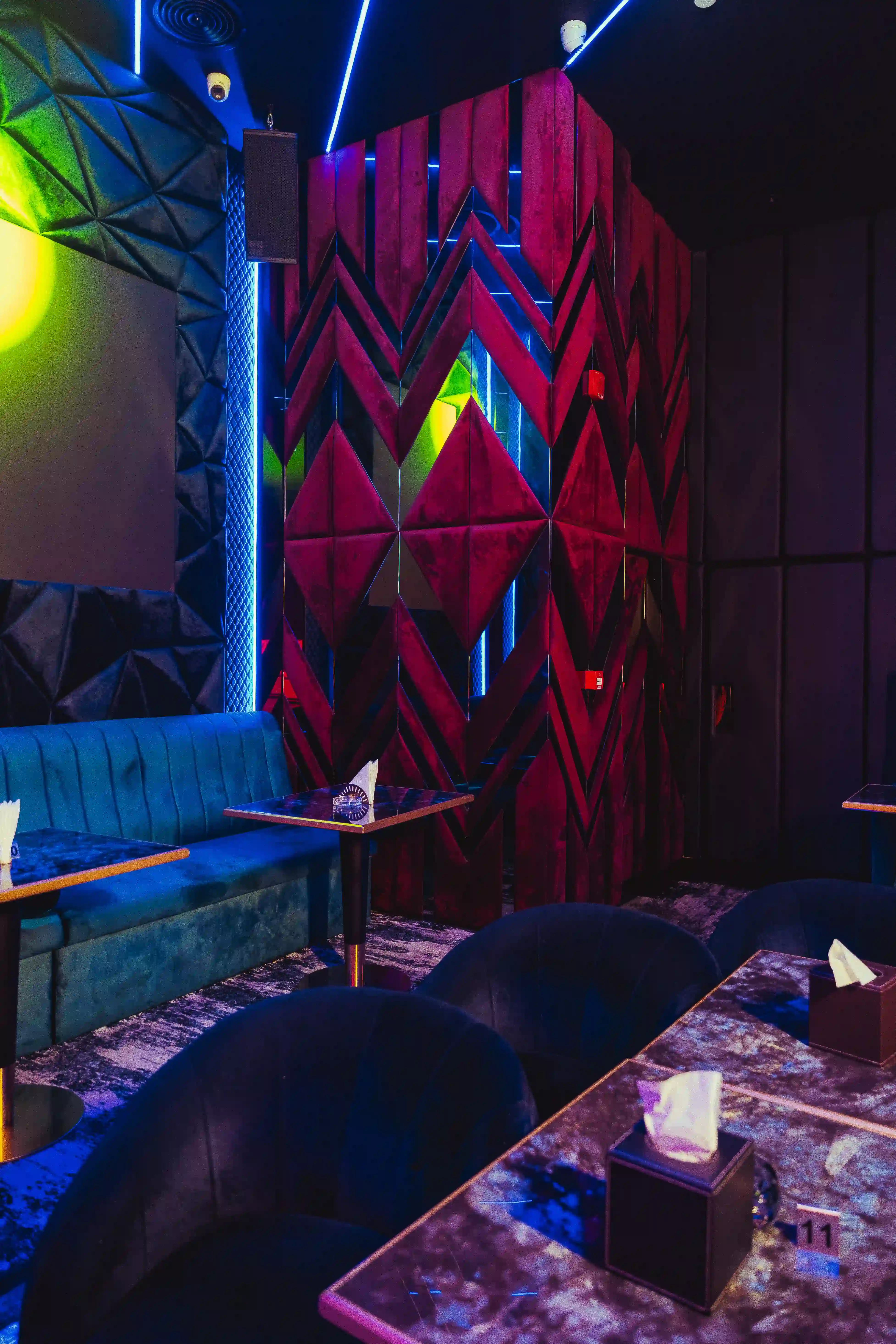 interiors of Shoukeen Dubai